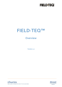 Fieldteq Overview (Word 1.9MB)