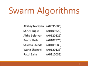 Swarm Algorithms