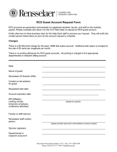 RCS Guest Account Request Form