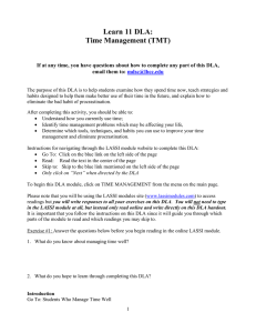 TMT: Time Management