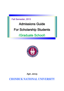 Admission Guide for Scholarship Students(Fall, 2013).docx