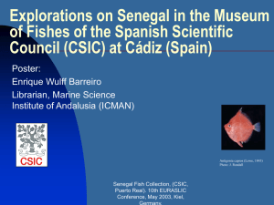 Explorations on Senegal in the Museum of Fishes.ppt