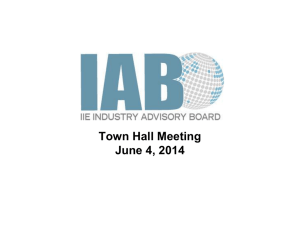IAB Town Hall 2014