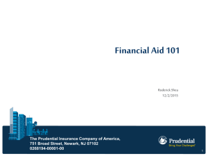 2015 Financial Aid Night Presentation