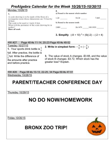 Do Now/Homework 10/26-10/