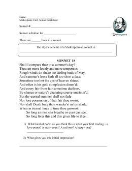 Worksheets Sonnet Worksheet sonnet 73 that time of year thou mayst in me behold worksheet doc