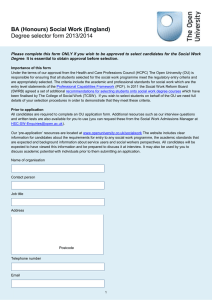 degree selector approval form