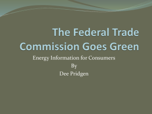 Energy Information for Consumers By Dee Pridgen