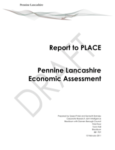 Pennine Lancashire Local Economic Assessment