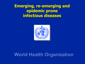 Emerging and re-emerging diseases