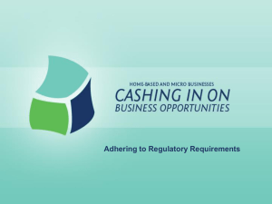 Adhering to Regulatory Requirements