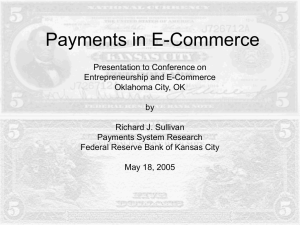 Payments in E-Commerce