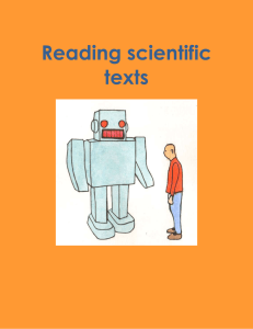 How to Read Science Texts