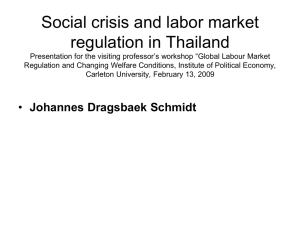socialcrisis and labor market regulation in Thailnd-Carleton-february13.2009xxxxxxxx