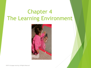CH 4 The Learning Environment.ppt