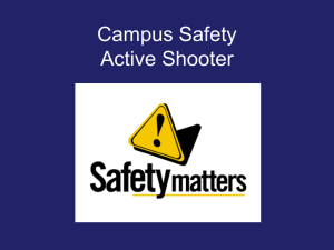 Campus Safety Active Shooter
