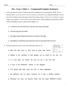 DC 1 Quiz 1 - Compound-Complex Sentences - SAMPLE.docx