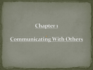 Ch.1 Communicating With Others.ppt