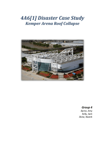 4A6(1) Disaster Case Study - Kemper Arena Roof Collapse - Group 4.docx