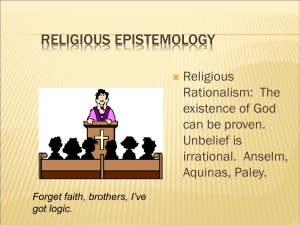 philosophy of religion new.ppt