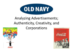 3/26 Notes: Preparation for Midterm, Authenticity and Advertising, "On Sale at Old Navy," "What is Ind Hip Hop?"