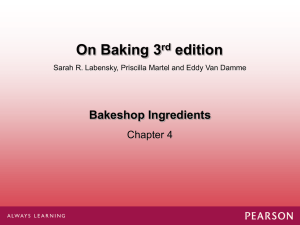 OB 3 Ch 4 Bakeshop Ingredients.ppt