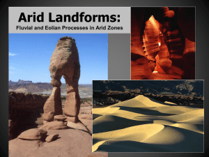 18. Arid Landforms: Fluvial and Eolian Processes in Arid Zones