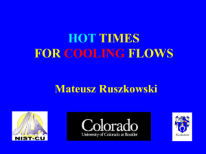HOT TIMES FOR FLOWS
