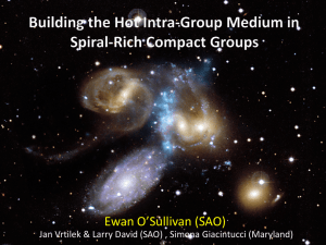 Building the Hot Intra-Group Medium in Spiral-Rich Compact Groups