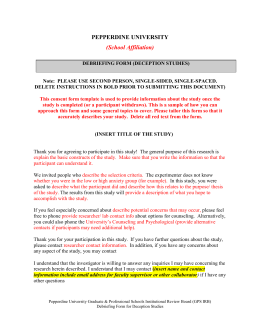 Dissertation debriefing sheet picture