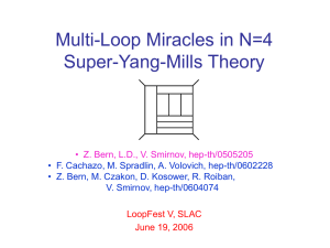 Multi-Loop Miracles in N=4 Super-Yang-Mills Theory