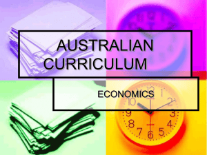 Workshop 2 - Australian Curriculum.ppt