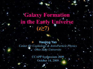 Galaxy Formation in the Early Universe (z≥7) Haojing Yan