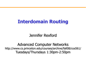 Overview: Routing