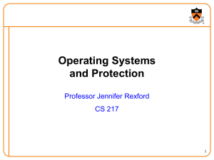 Operating Systems: General Concepts