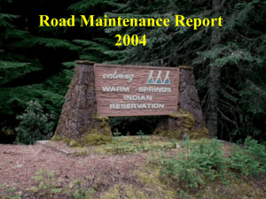 Road Maintenance 2004.ppt