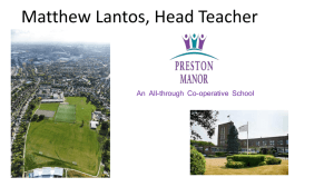 The Case of Preston Manor School