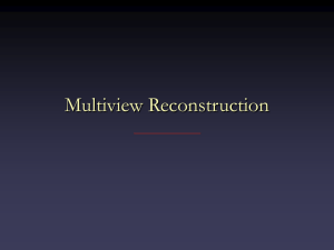 Multiview Reconstruction