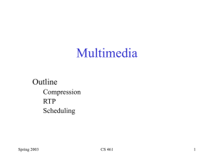 Multimedia Outline Compression RTP