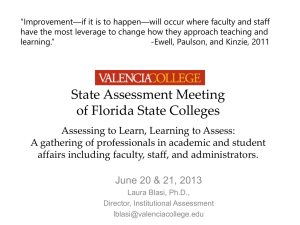 “Improvement—if it is to happen—will occur where faculty and staff