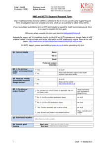 KHE and KCTU Support Request Form