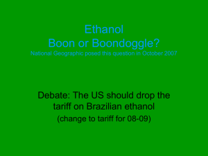 Ethanol Boon or Boondoggle? Debate: The US should drop the