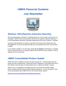 July Financial Systems Newsletter