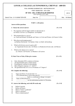 LAC OPERON  BiologySemester56