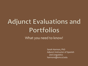 What you need to know! Sarah Harmon, PhD Adjunct Instructor of Spanish