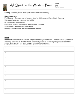 English Essay Ideas All Quiet On The Western Front Classwork Questions Thoughts Course Hero Research Paper Vs Essay also The Yellow Wallpaper Analysis Essay Term Paper Term Paper Help Handmadewritings Custom Writing All Personal Essay Thesis Statement Examples