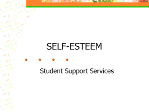 SELF-ESTEEM Student Support Services