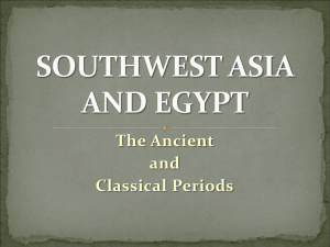 The Ancient and Classical Periods