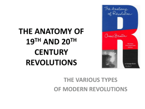 THE ANATOMY OF 19 AND 20 CENTURY