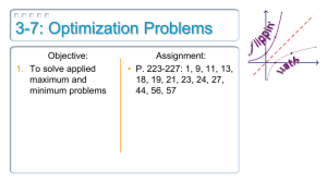 3-7: Optimization Problems